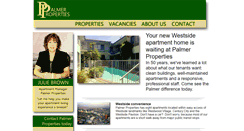 Desktop Screenshot of palmerpropertywla.com